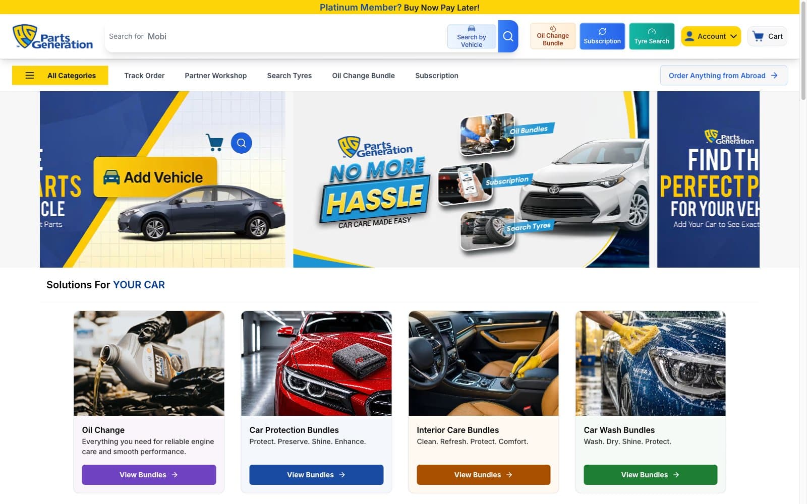 Parts Generation